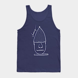 Unseeing face Tank Top